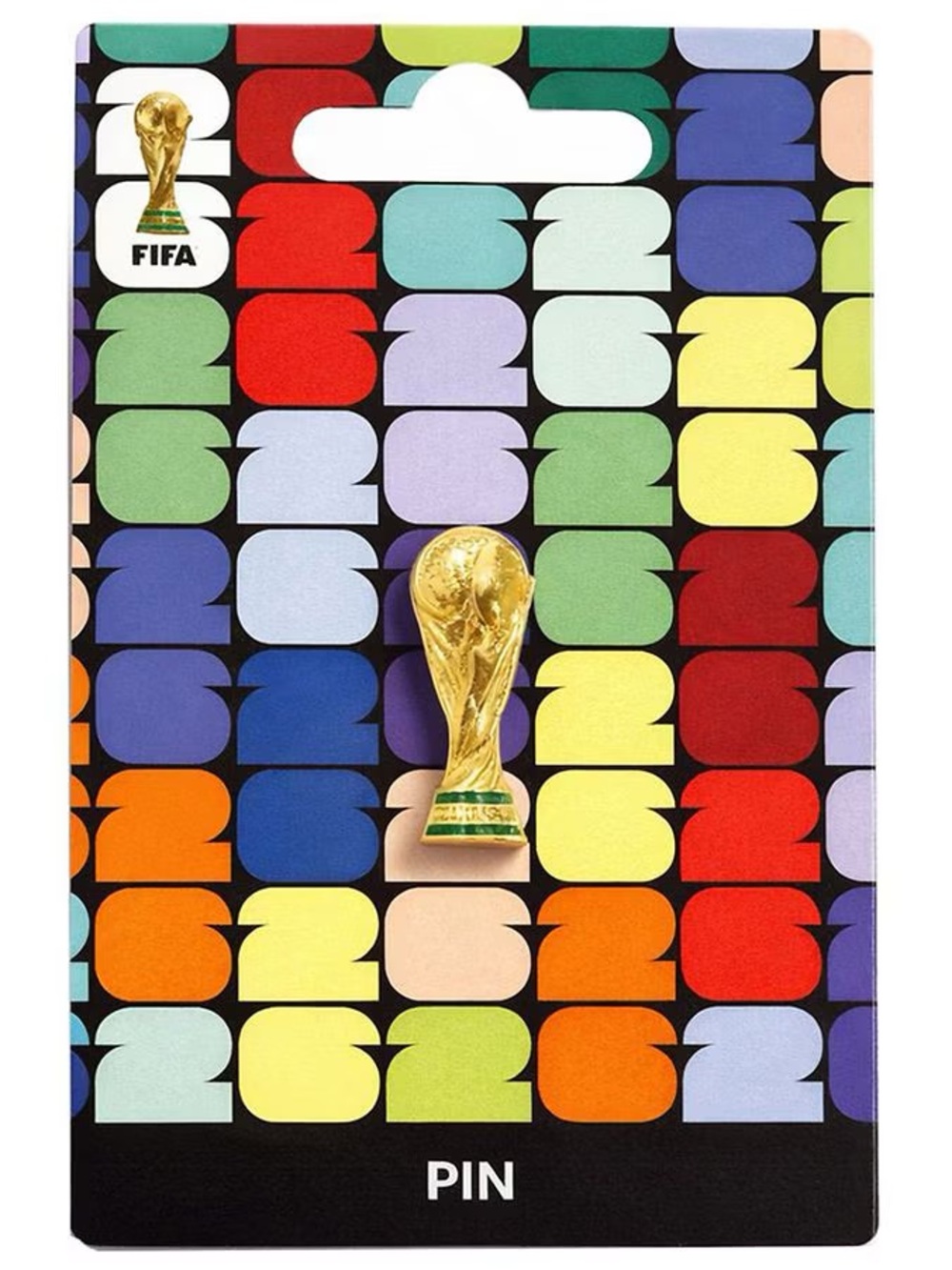 FIFA World Cup 2026 Gold Enamel Pin